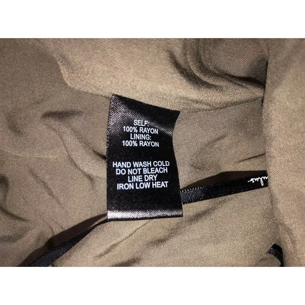 Lulus Little Beach Olive Green Lined Cutout‎ Embroidered Maxi Dress NWT L - Picture 13 of 15